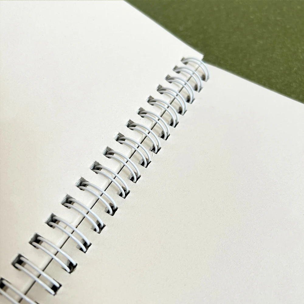 SIDAIXUE A5 Kraft Paper Notebook Recycled Journal with Pen Color Logo