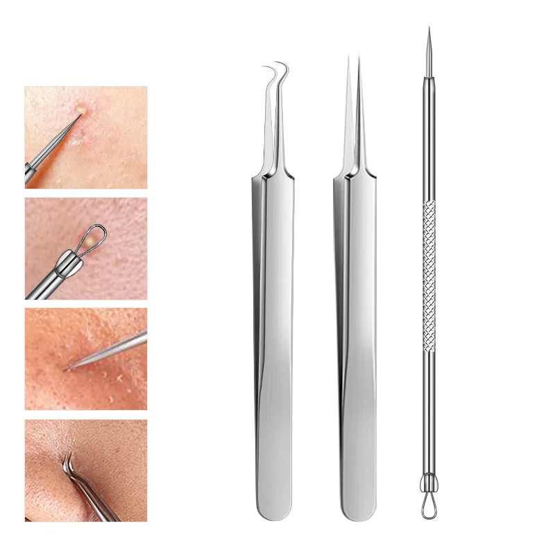 Custom Stainless Steel Eyelash Extension Tweezers With Logo Straight Slant Curved Volume Lash Tweezer Set Private Label