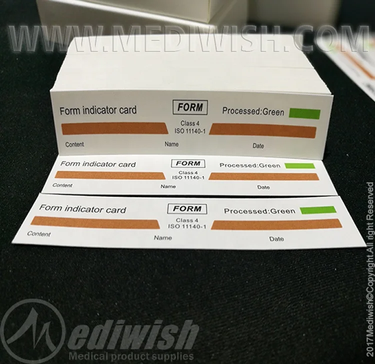 Medical Autoclave Indicator Tape Lead Free For Hospital Sterilization