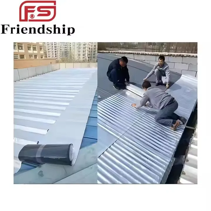 SBS Modified Asphalt Waterproof Membrane Self-Adhesive Aluminum Foil Film