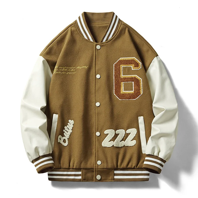 Wholesale baseball jacket quickdry custom windbreaker varsity jacket man waterproof plus size jackets