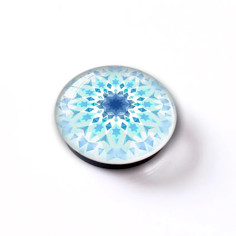 Factory custom glass fridge magnet
