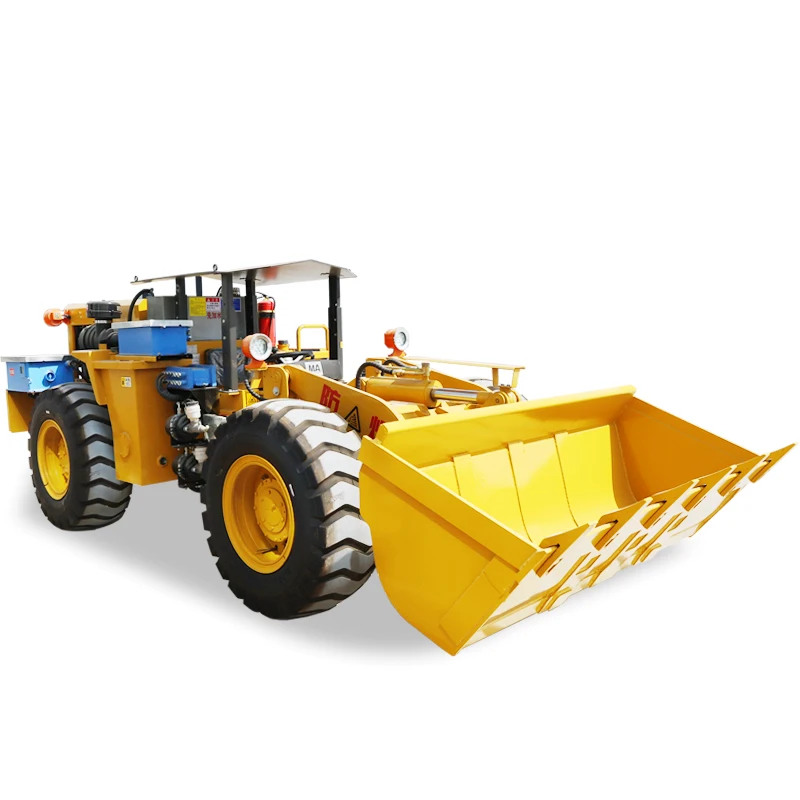 Direct Factory Sale CE Certified Multifunctional Underground Mining Loader Wheel Loader for Scraper