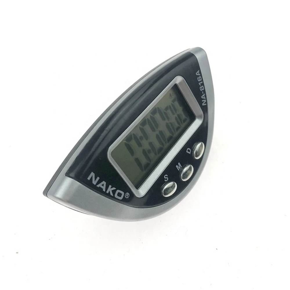 hot selling mini small cheap digital promotional gifting decorations dashboard car clock  816