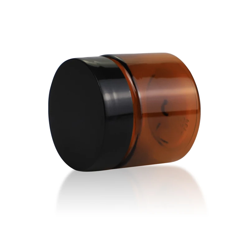 Plastic Bottles And Jars Supplier Amber Small 30ml cosmetic Plastic Jars