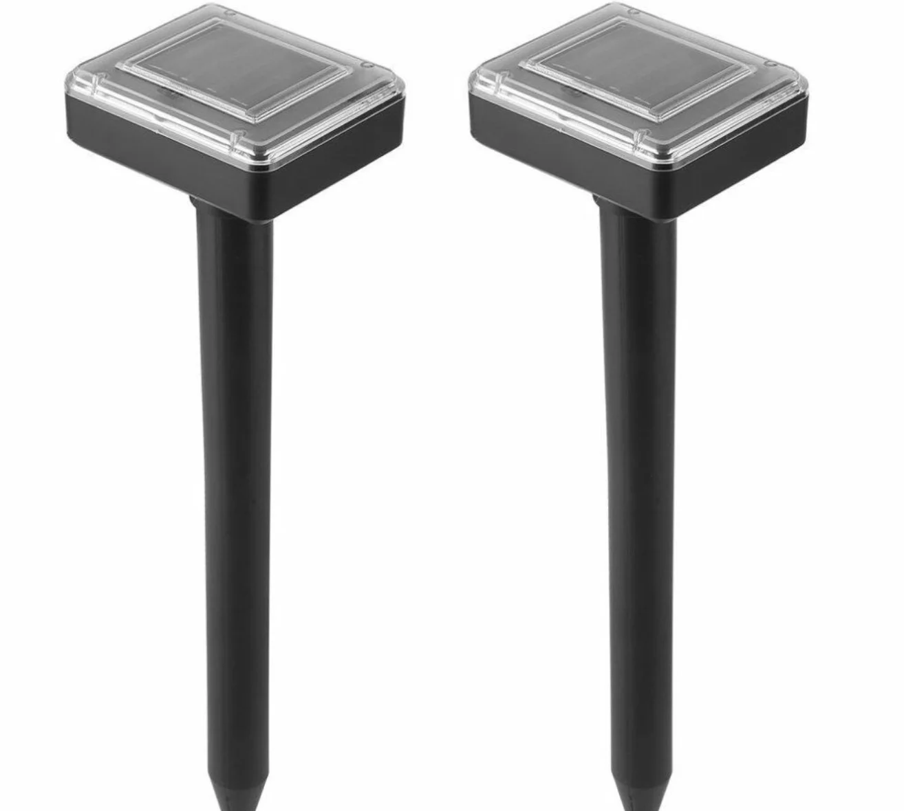 Eco-Friendly Solar Mole Repellent with Ultrasonic Solar Power Waterproof for Outdoor Garden Lawn Yard Get Rid of Moles Animals