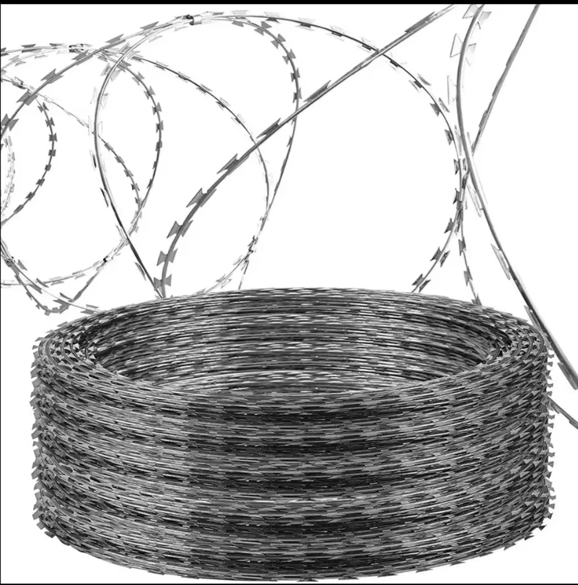 Epoxy razor Wire/Razor Blade Razor Wire/razor Wire Fence Galvanized Metal Wall Nails Galvanized Steel Nail Fence