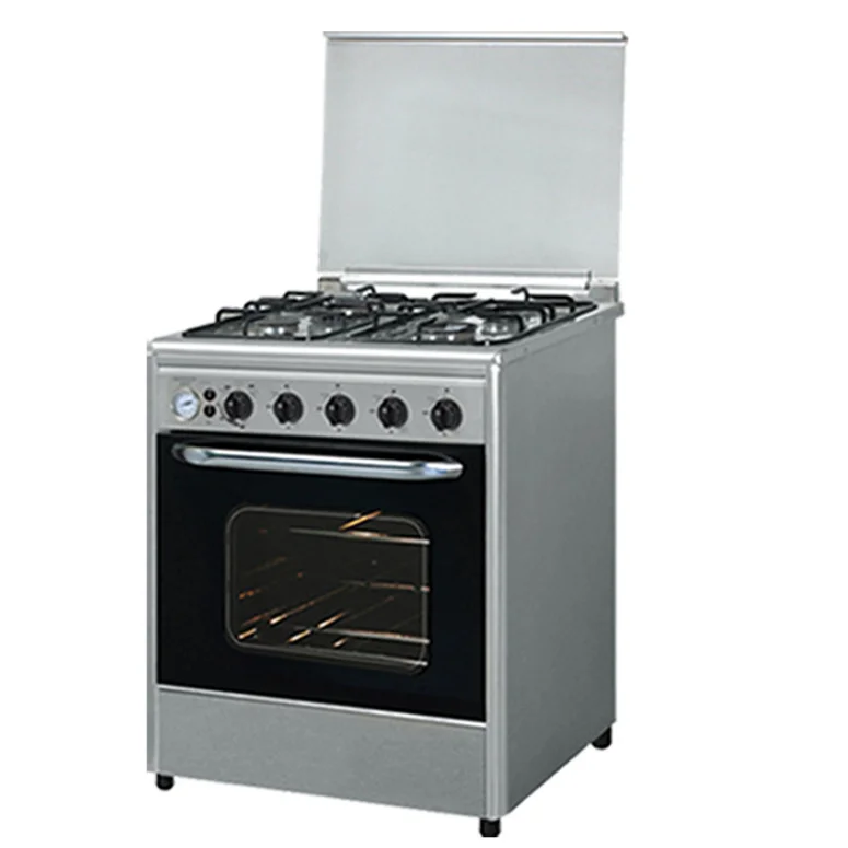 Good Quality Freestanding 4 Burners Gas Rang with Oven Cheap Price burner Cooker Commercial Electric Deck Oven/