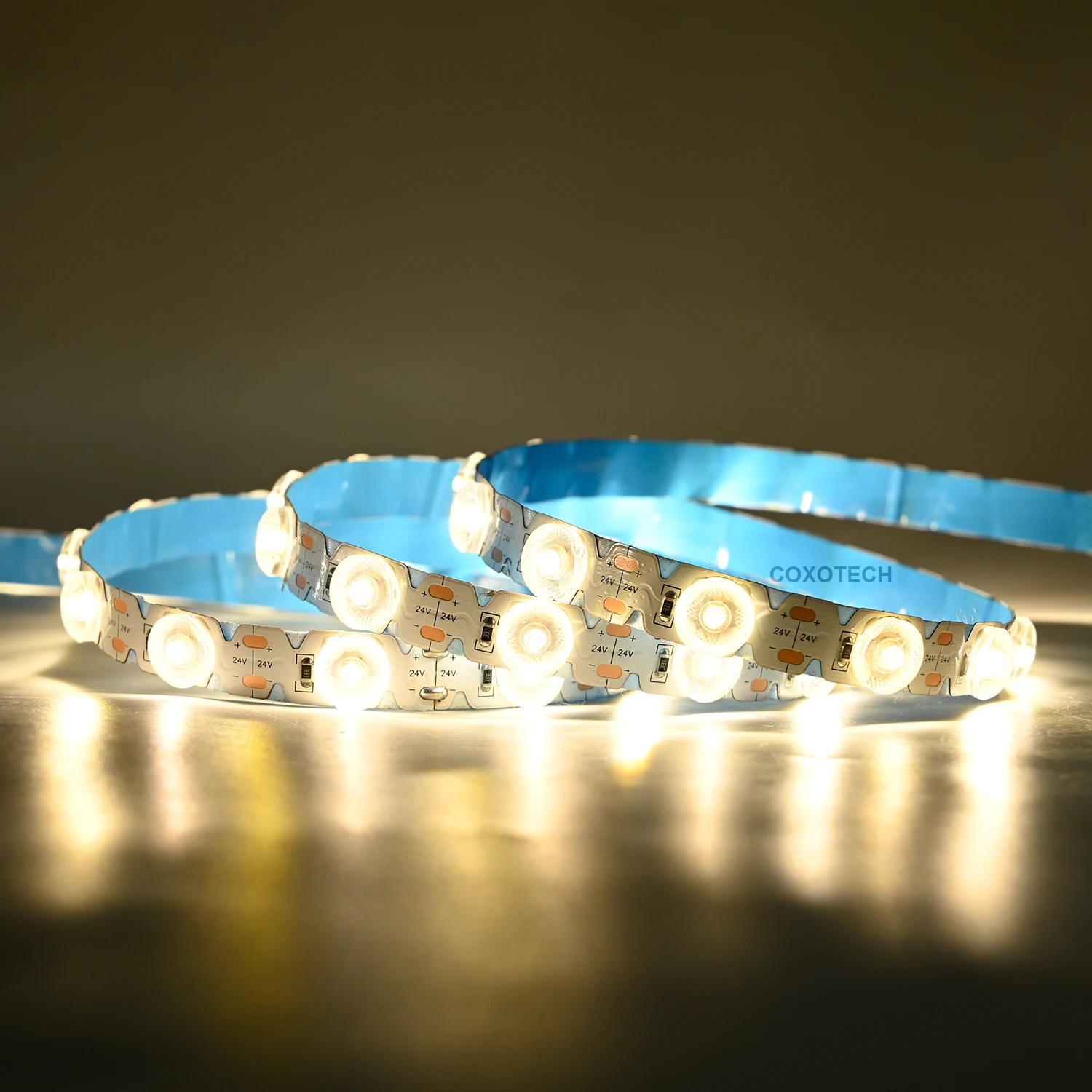 36leds Bendable 24V Single Color Flexible Diffuse Reflection LED Strip