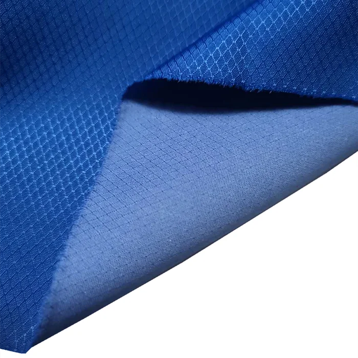 100% polyester pongee fabric outdoor fabric Milk coating waterproof windbreak fabric