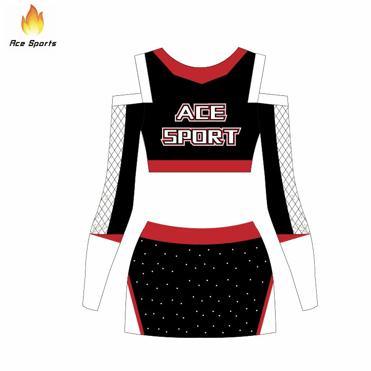 Ace Sports Wholesale Performance Wear rhythmic leotards gymnastics girls long sleeve dance costume Stage and Dance Wear