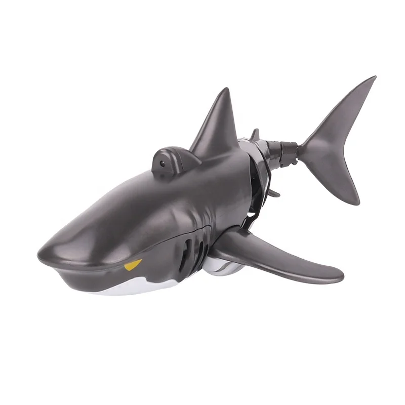 ITTL Waterproof Remote Control RC Shark Toys Robot Electronic Swimming Fish