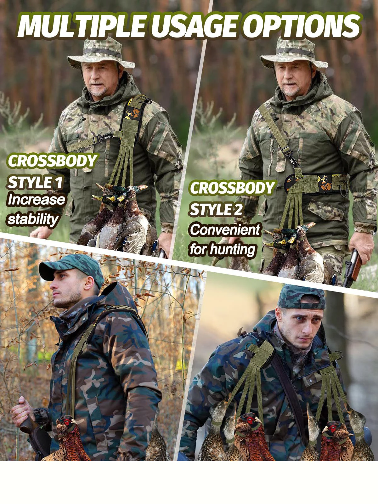 Hot Duck Hunting Gear Hunting Straps Hunting Birds and Pigeons Carrying Straps
