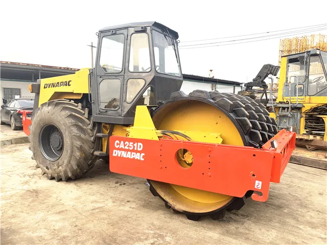 Лидер продаж Подержанный оригинальный дорожный каток DYNAPAC CA30D CA25D CC21