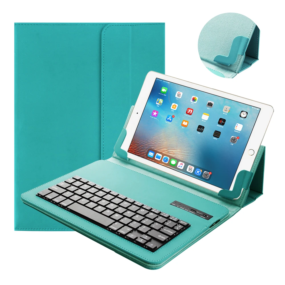 
For Microsoft surface pro iPad Samsung Huawei universal leather tablet black case 9.7-10.5 inch keyboard case 