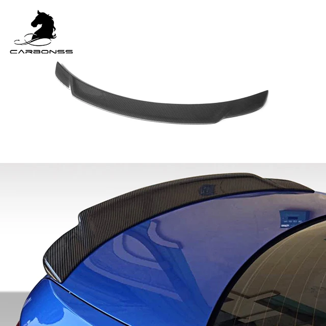 EXO Type Car Tuning Accessories Carbon Fiber Rear Trunk Ducktail Auto Parts Spoiler Boot Car Wing Spoiler For BMW F22 M2 F87