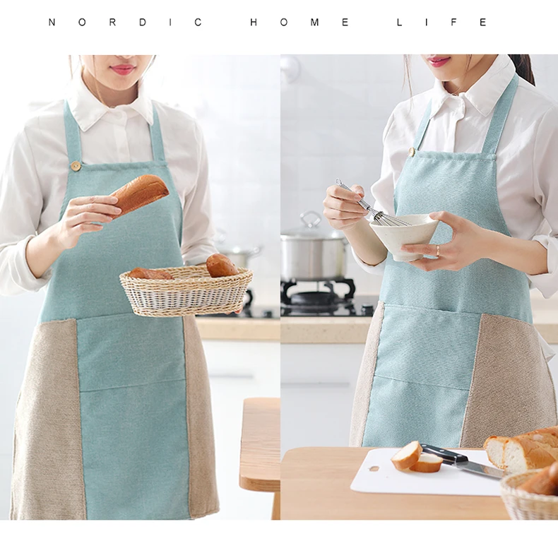Professional Apron With Pocket Kitchen Apron Cooking coffee Gardening BBQ Grill apron