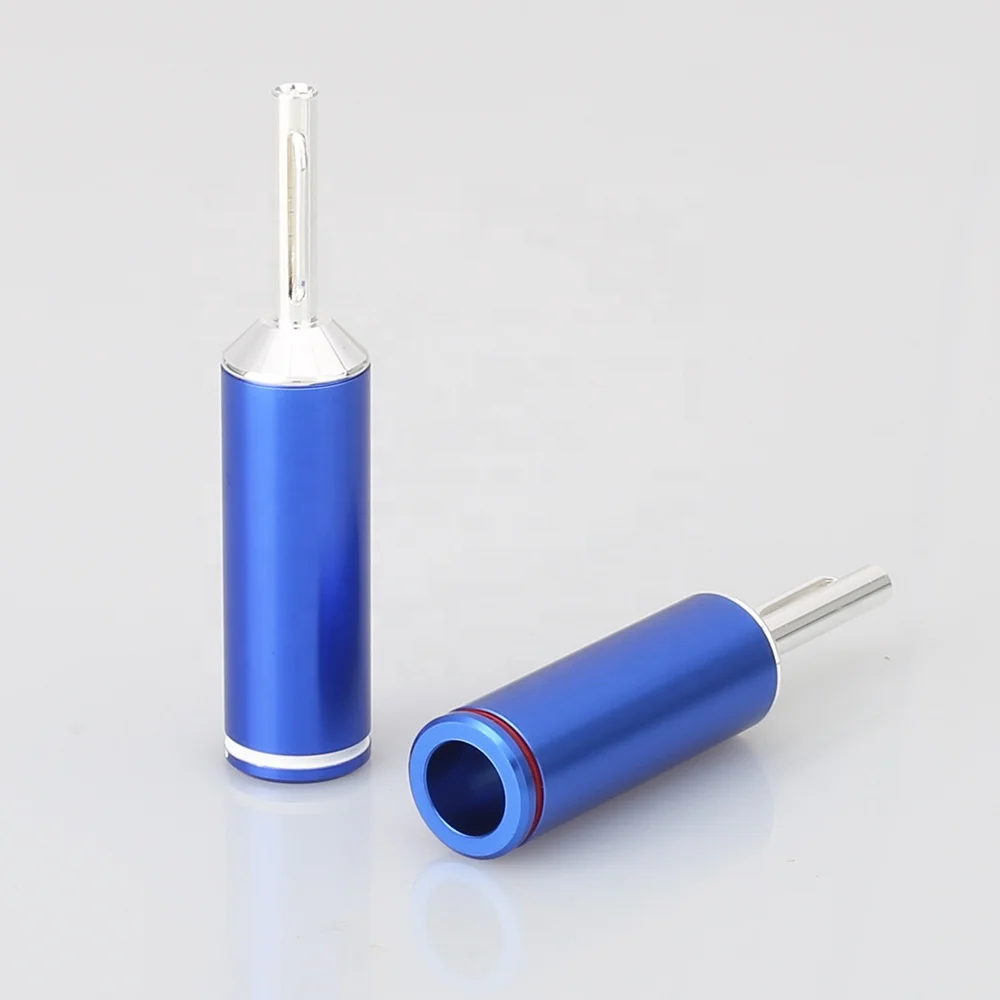 Silver Plated Speaker Cable banana Plug HIFI banana Connector for Speaker Wire DIY Speaker cable