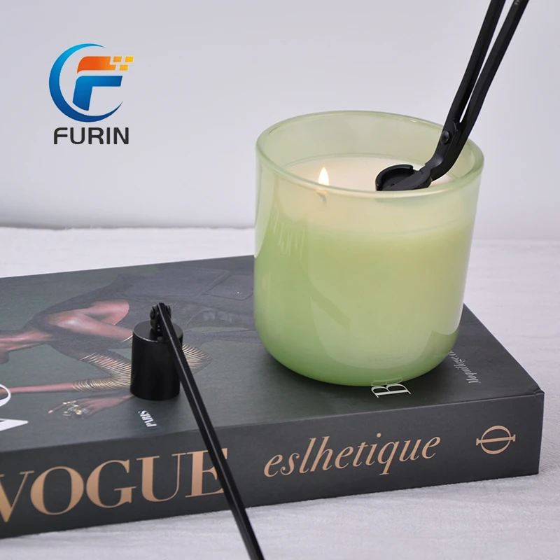 Candle Accessories Set High Quality Trimmer Cutter Stainless Steel  Candle Wick Bell Snuffer