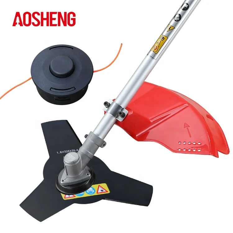 Бензиновый щеточный резак AOSHENG 52CC 2-тактный триммер
