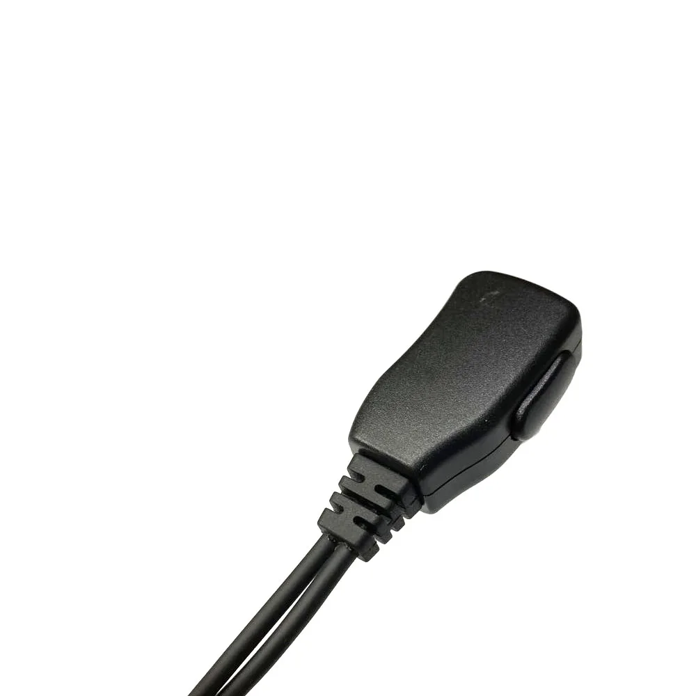 Air Tube Earpiece Headset Earphone with PTT and Microphone for EADS NOKIA  AIRBUS THR9 THR9I Two Way Radio