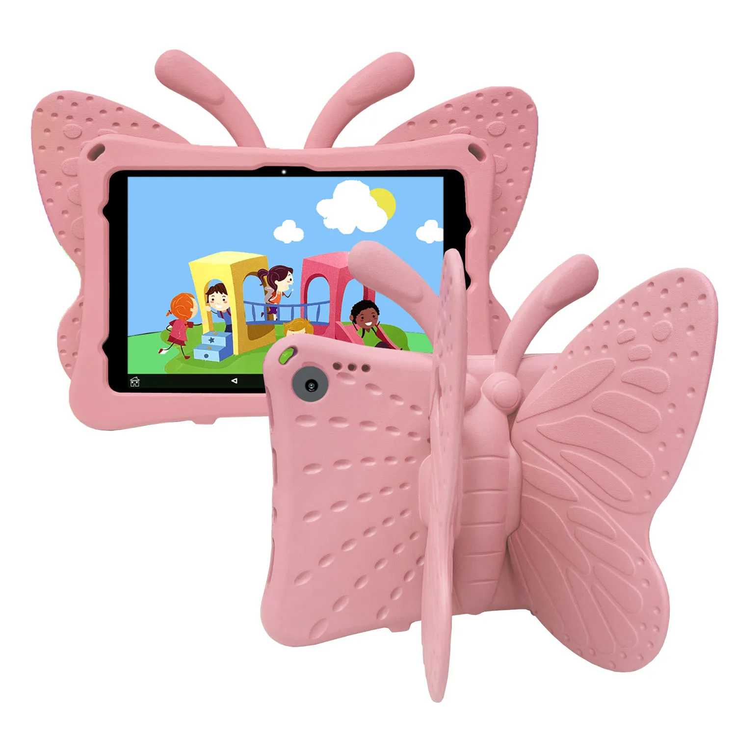 Universal Safe Kids Cartoon Cute Butterfly Foam EVA Case For Samsung Tab 10.5 A8 X200 X205 A7 T500 T505 Tablet Shell Cover