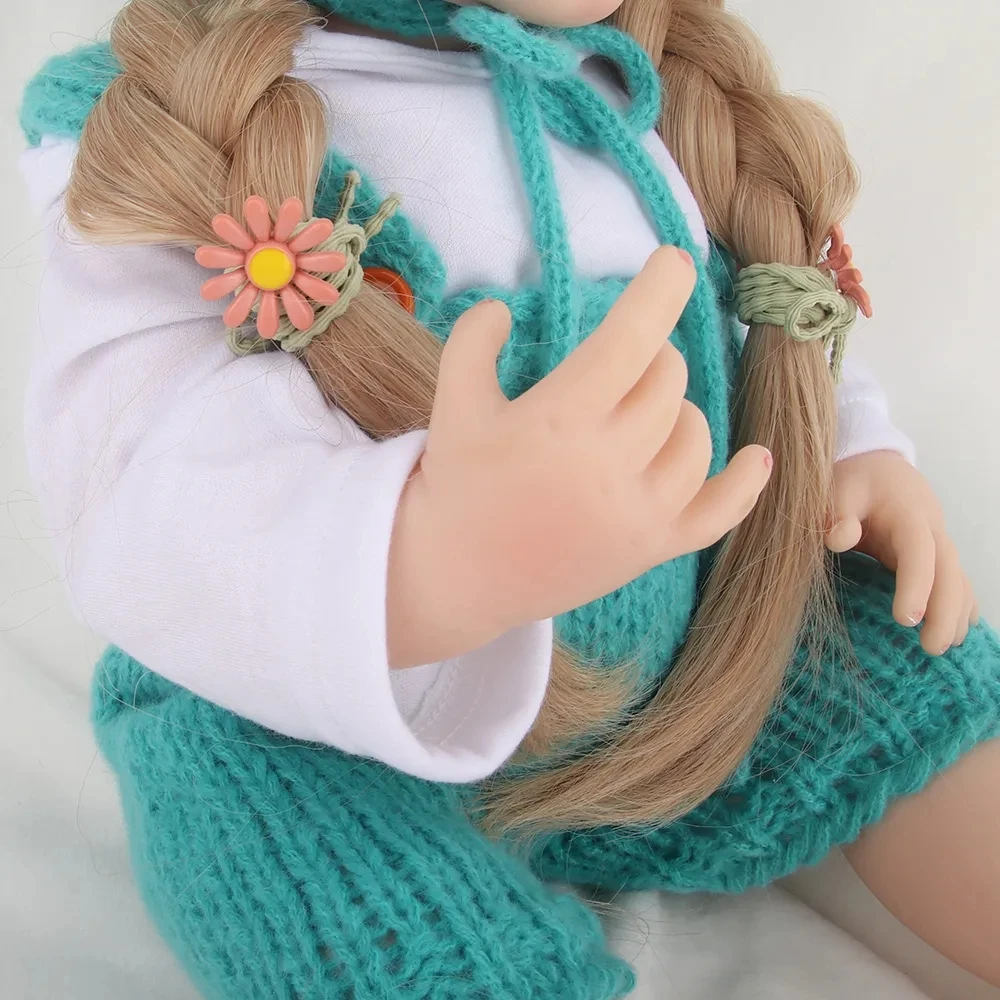 Kouyikou Toys Realistic Newborn Baby Doll DIY Pretend Full Plastic Dolls Toys For Girls Gift