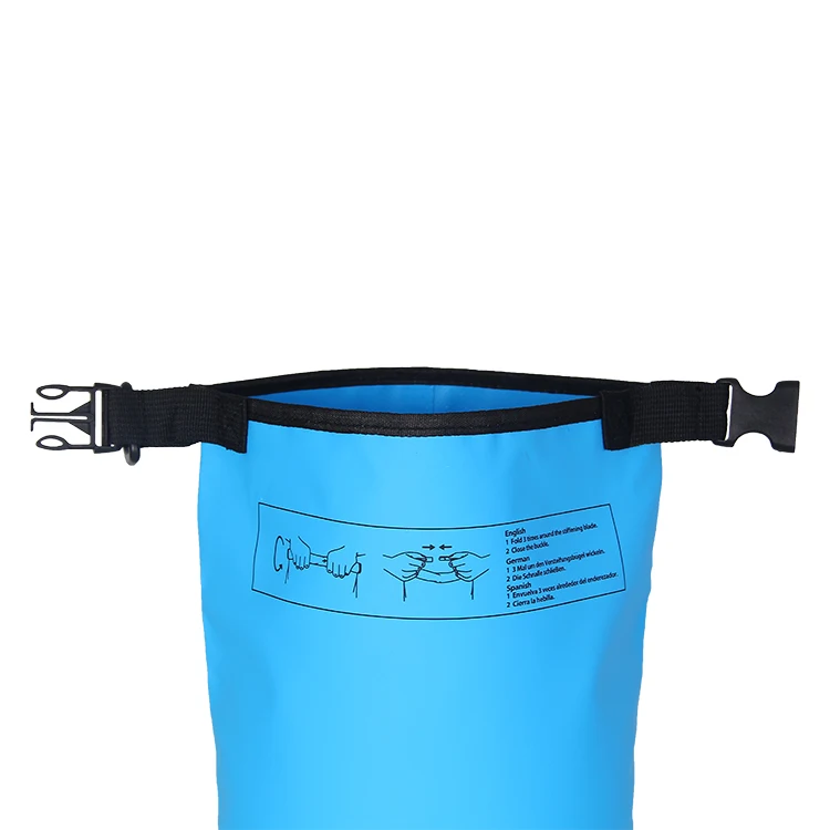 Custom Logo Water Proof  Polyester TPU 5l 10l 15l 20l Dry Bags Outdoor 500 PVC Waterproof Bag Dry Bag