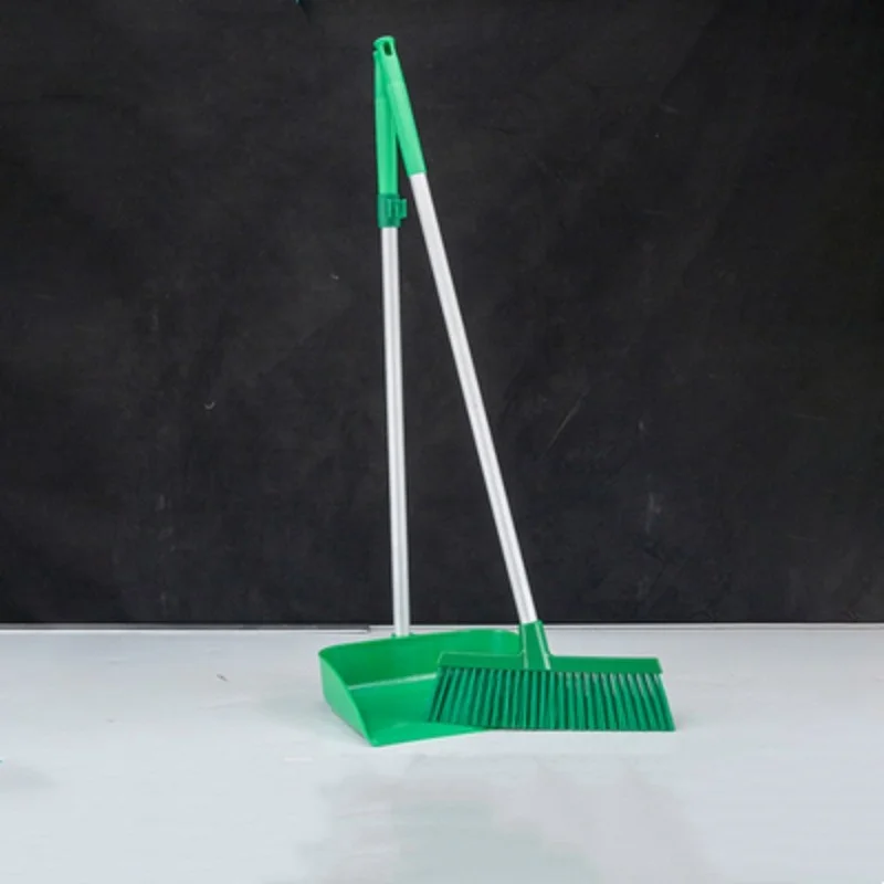 Shianku Food Grade industrial cleaning broom dustpan set for Home and Food Factory