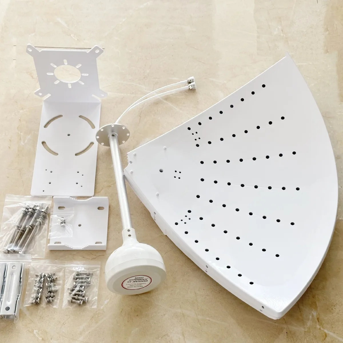 3G4G5g LTE 2X27dBi Antenna 698-960/1710-4000mhz External Outdoor Antenna for Modem Router Signal Booster 90cm