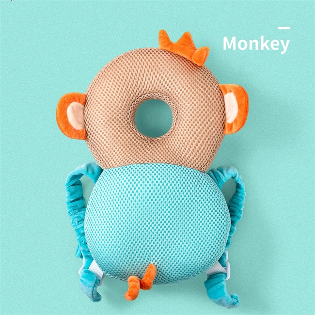 Hot Selling Kids Walker Baby Head Protector Backpack Toddler Safety Plush Cushion Baby Head Protection Pillow