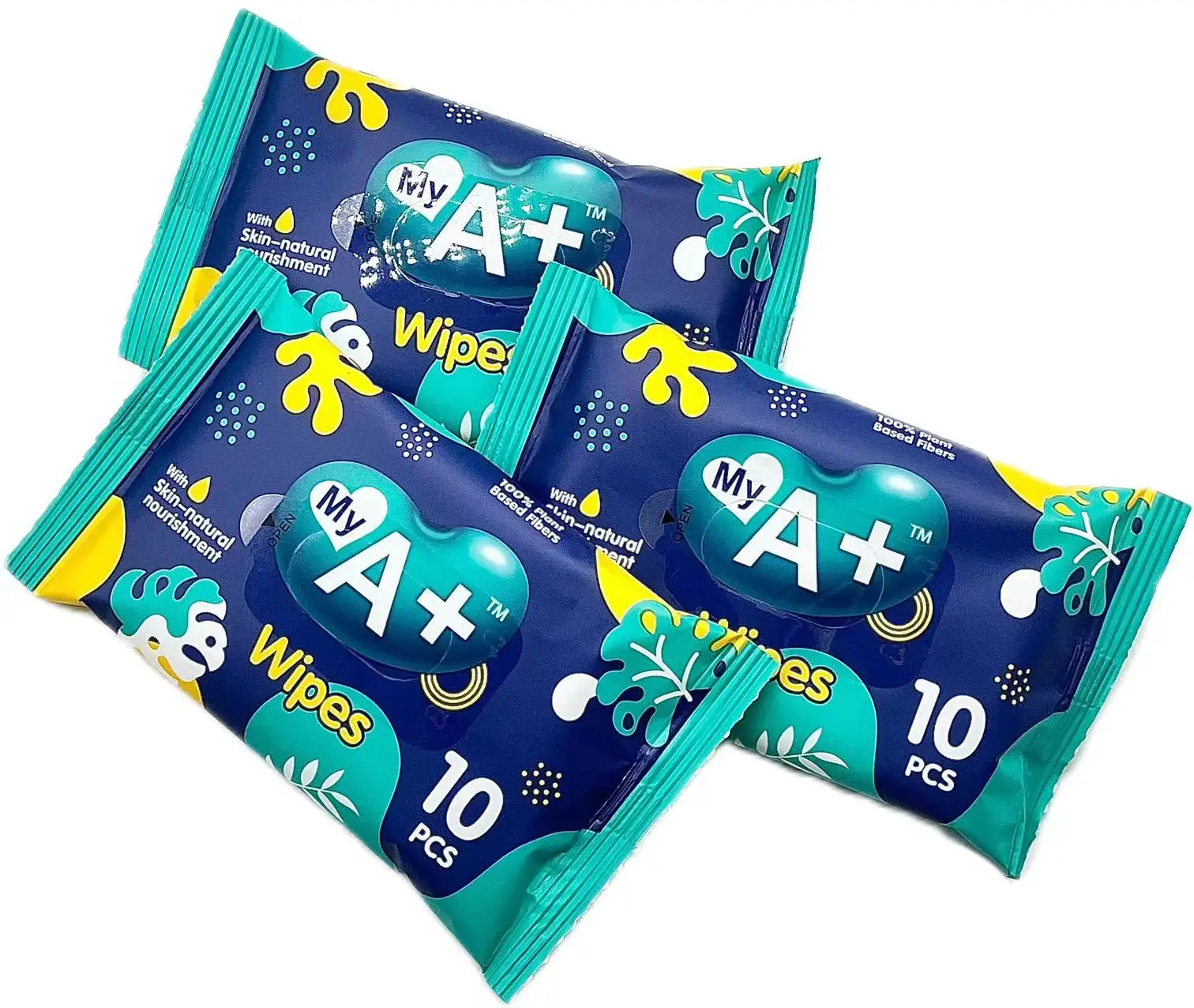 10 15 20 30 Pcs Customized Sensitive Skin Care Organic Cotton and Natural Bamboo Material Tissue 99% Water Baby Wipes