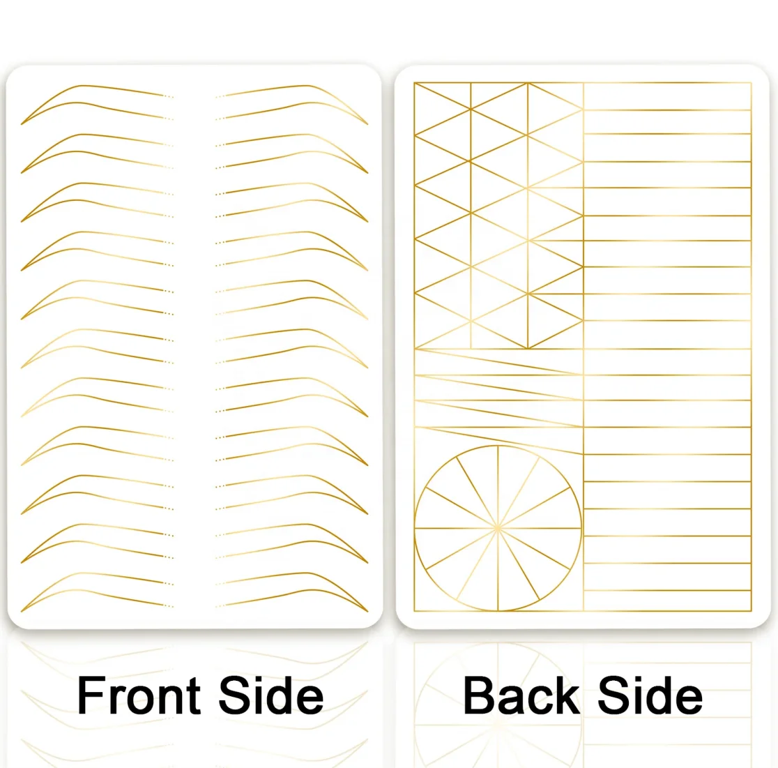 Пользовательский логотип Ombre пудра для бровей микрозатенение губ латексный лист Pmu практики кожи перманентного макияжа