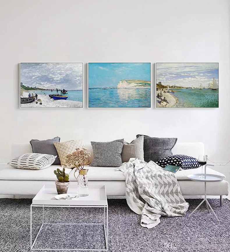 Modern Abstract Landscape Wall Art Famous Canvas Painting Nordic Poster Printing Painting Living Room Home Decoration