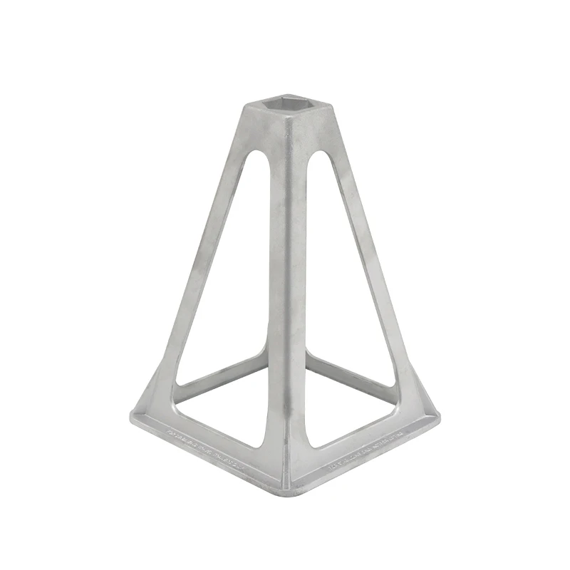 Aluminum Die Casting Jack Stand ADC12  used for elevating the camper trailer with 4pcs shot blasting car Lifting Jack