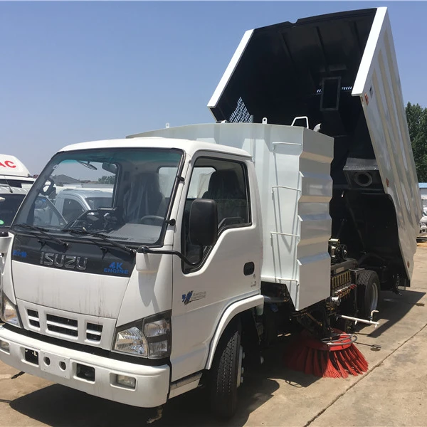 4x2 5 tons new Japanese street sweeper truck