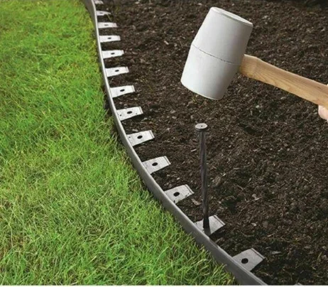 
Flexible Garden Border Lawn Grass Edge Edging Easy Install 3 Colors 
