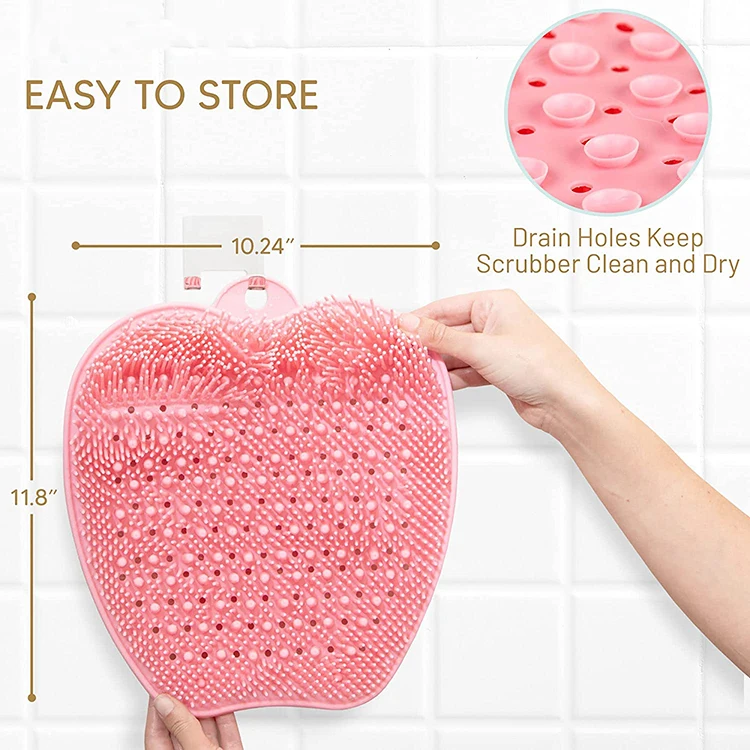 New Arrival Silicone Foot Scrubber Massage High Quality Wholesale Foot Massager Scrubbers Shower Foot Massager Scrubber