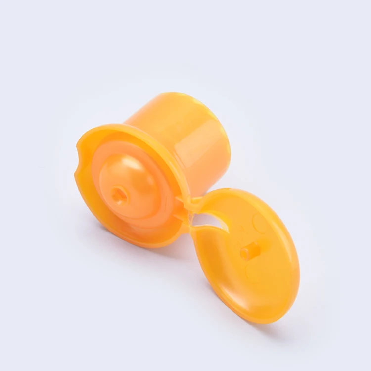 Custom liquid detergent bottle mushroom cap plastic flip top cap