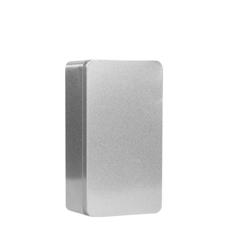 Custom Size colorful Metal Square Tea Coffee Storage Can Tin Box for gifts