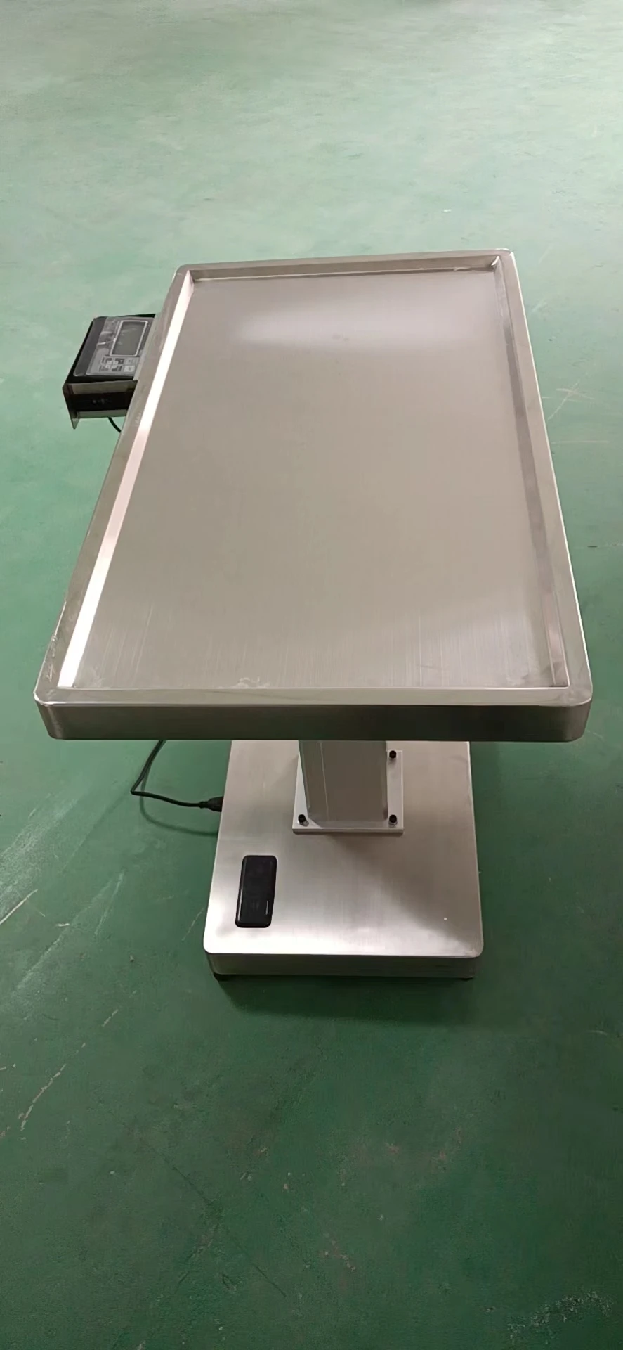 Hacemey veterinary disposable treatment table with electric scale examination table veterinary