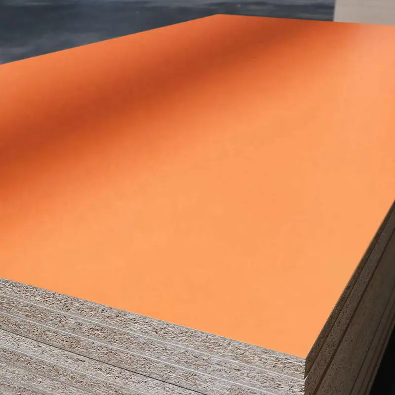 1220x2440 1830x2745 E1 Chipboard Plain Flakeboard 9mm 12mm 15mm 16mm 18mm 25mm White Melamine Particle Board