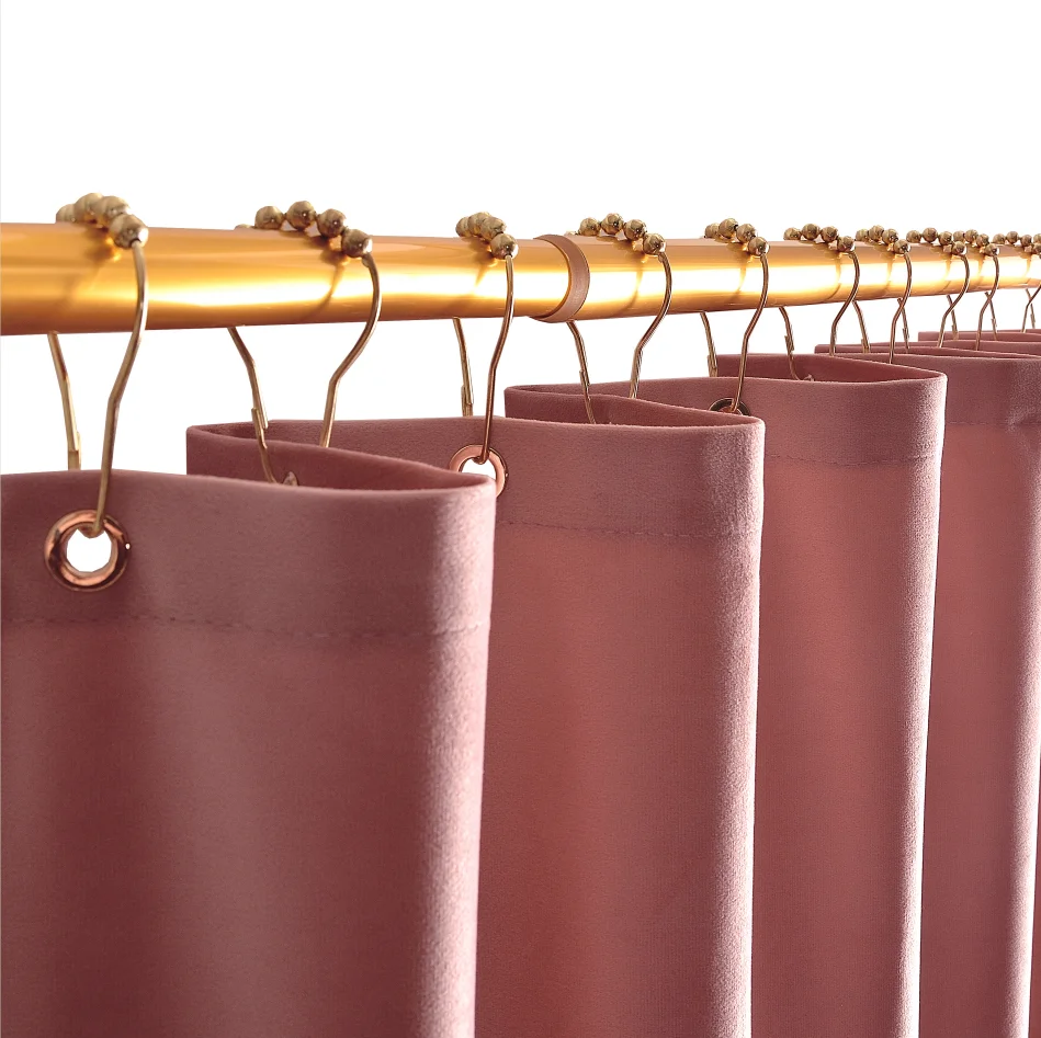 Waterproof and Corrosion Resistance Dutch velvet Bathroom Shower Curtain