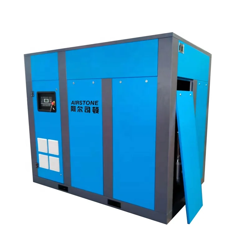 Airstone 7bar 8bar 10bar 12bar 37kw 45kw 55kw 75kw 90kw 110kw 132kw 160kw 185kw 220kw 250kw Screw Air Compressor