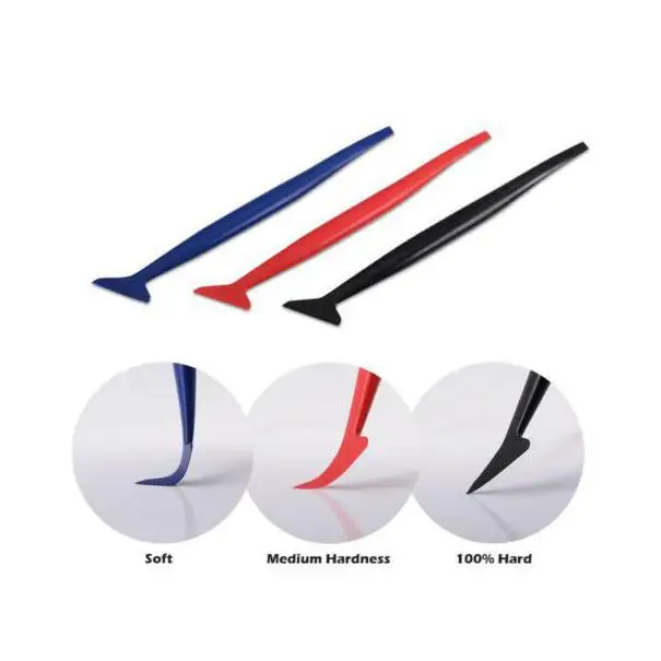 Micro Squeegee Vinyl Car Wrap Tools Wrapping Tool Kit (Vinyl Car Squeegee Wrap) Hardness Tuck Stick Wrapping