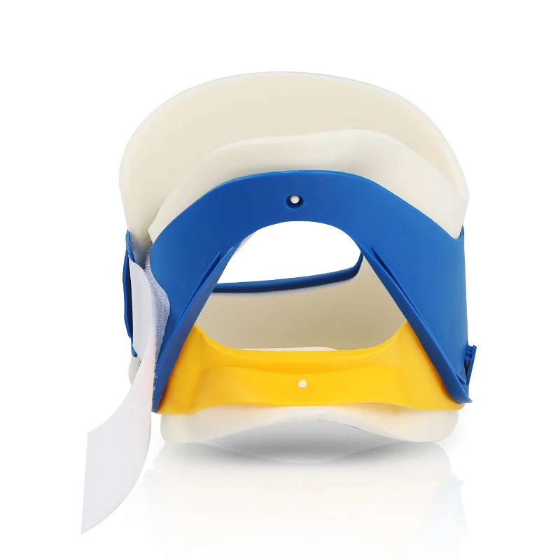 Professional medical supply orthopedic splint neck brace support plastic neck collar orthopedic adjustable