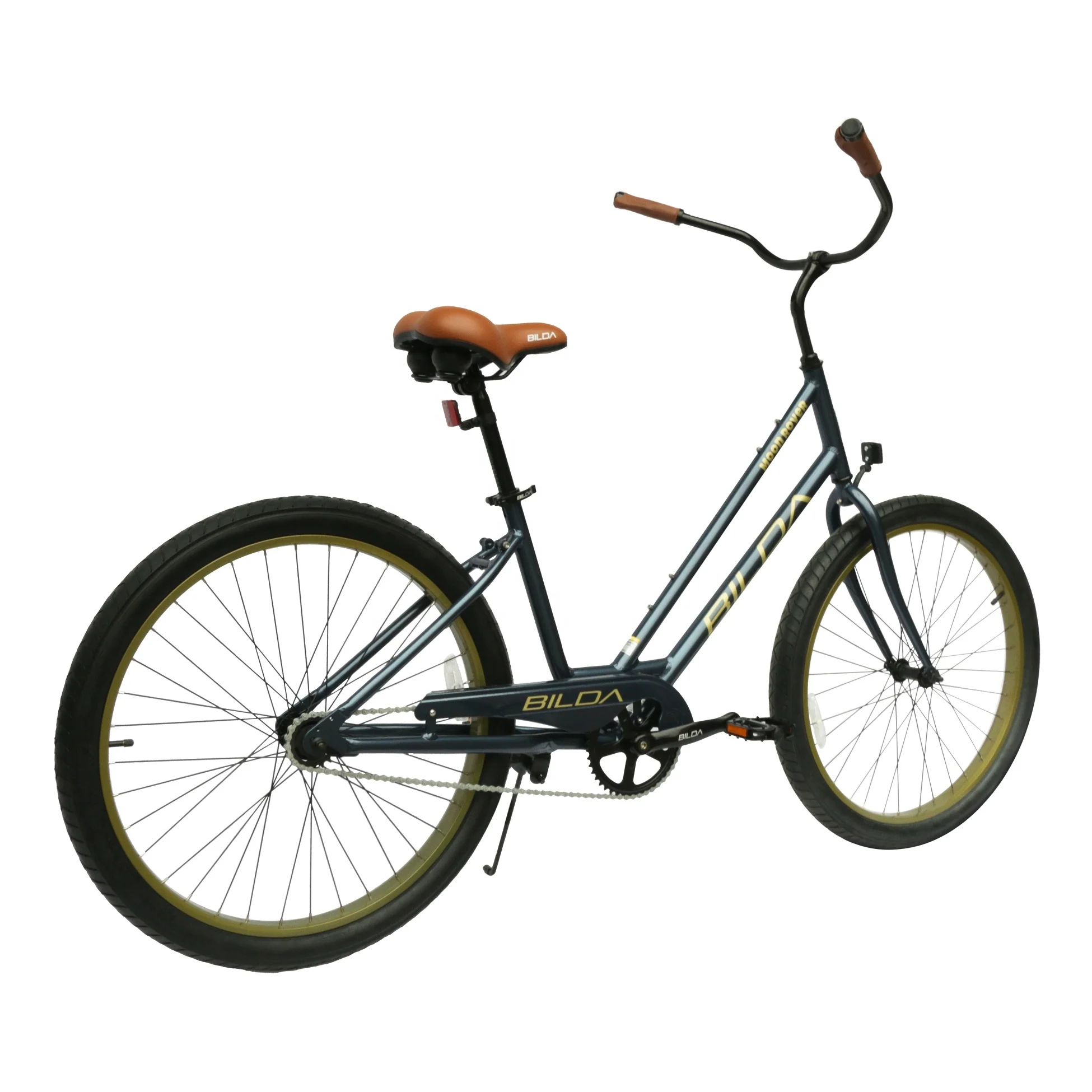 26 Inch Beach Cruiser Bike Alloy Frame  Coaster Brake Classic Bicycle in Store