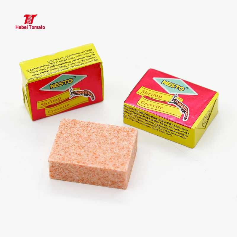 Hot Sell 4G 10G 12G Shrimp Flavor Soup Cube with Free Sample