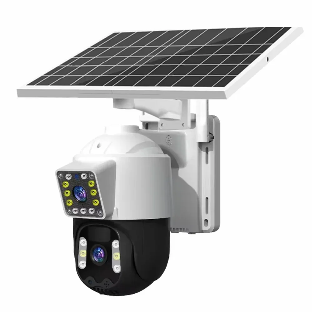V360PRO solar camera outdoor SIM card solar closed circuit TV PTZ camera 1080P Wireless Solar Security WiFi Battery Power