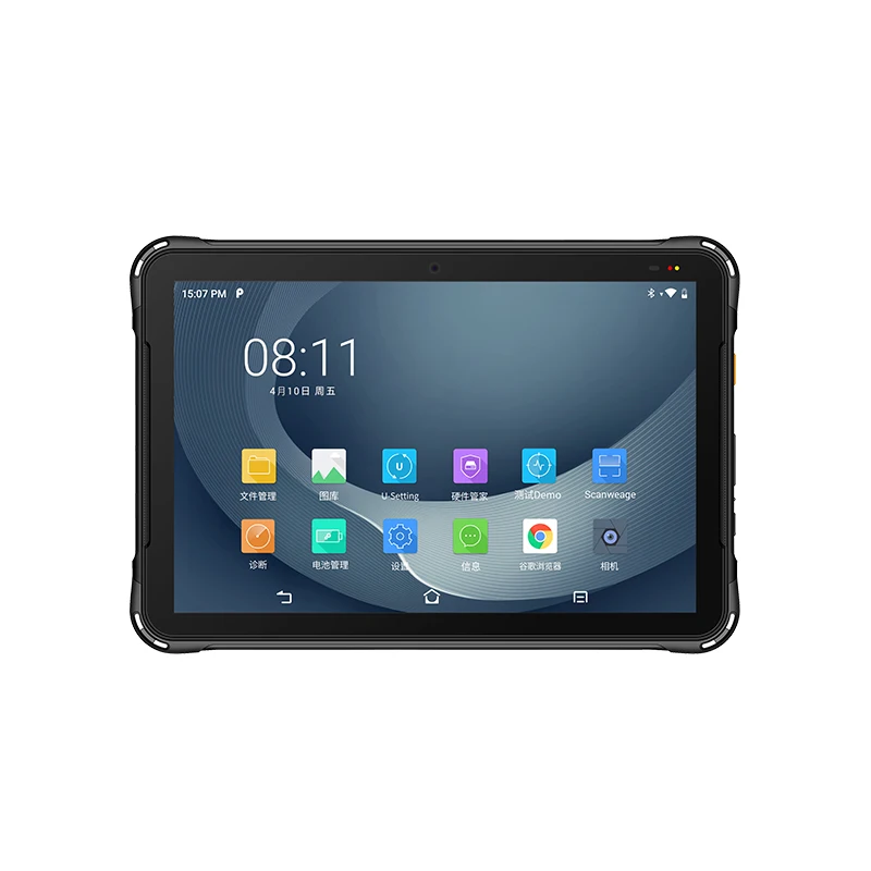 Промышленный планшет с считывателем 4G LTE RFID 1d 2d лазерный считыватель Qr-кода Android 10 водонепроницаемый горячая распродажа Senter 1 дюйма USB